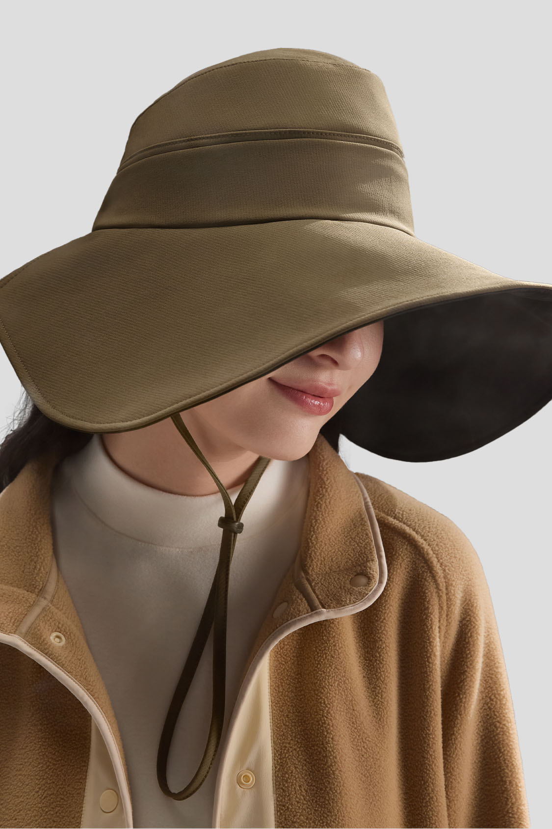 BreezeShield Women's Wide Brim Sun Hat UPF 50+ UV Protection - Perfect for Beach, Gardening & Outdoor Activities
