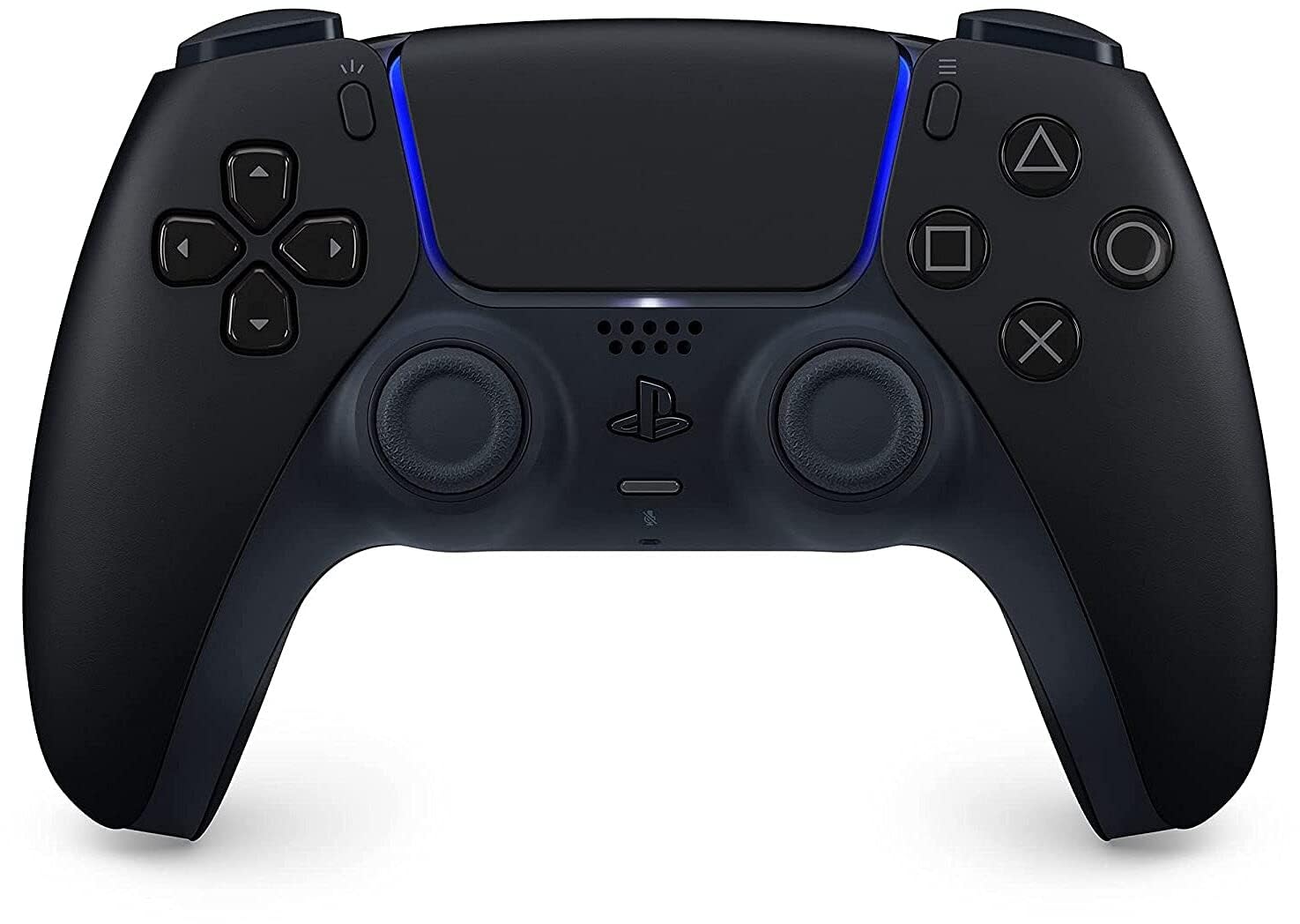 Official PlayStation 5 DualSense Wireless Controller - Midnight Black | Compatible with PS5 Console | Enhanced Haptic Feedback & Adaptive Triggers | Perfect for Gaming, Streaming & VR Experiences