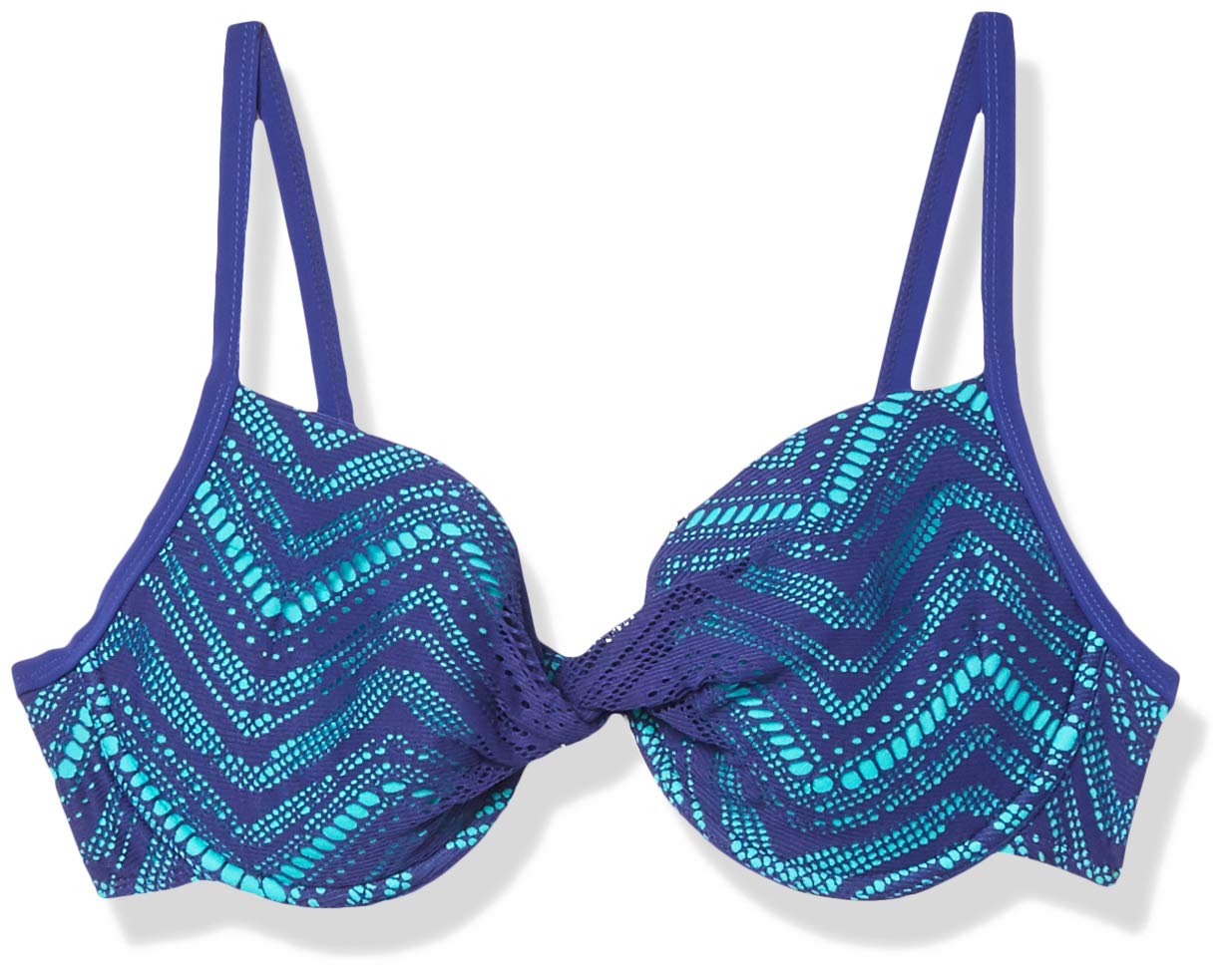Christina Women's Crochet Lace Push Up Bra Bikini Top - Sexy Swimwear for Beach, Pool Party & Summer Vacation