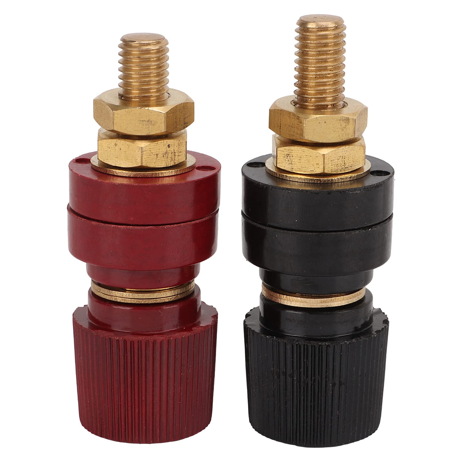High-Quality M10x60mm Pure Copper Speaker Binding Post Banana Plug Socket - 220-380V Electronic Test Accessories for Home Theater & Audio Systems