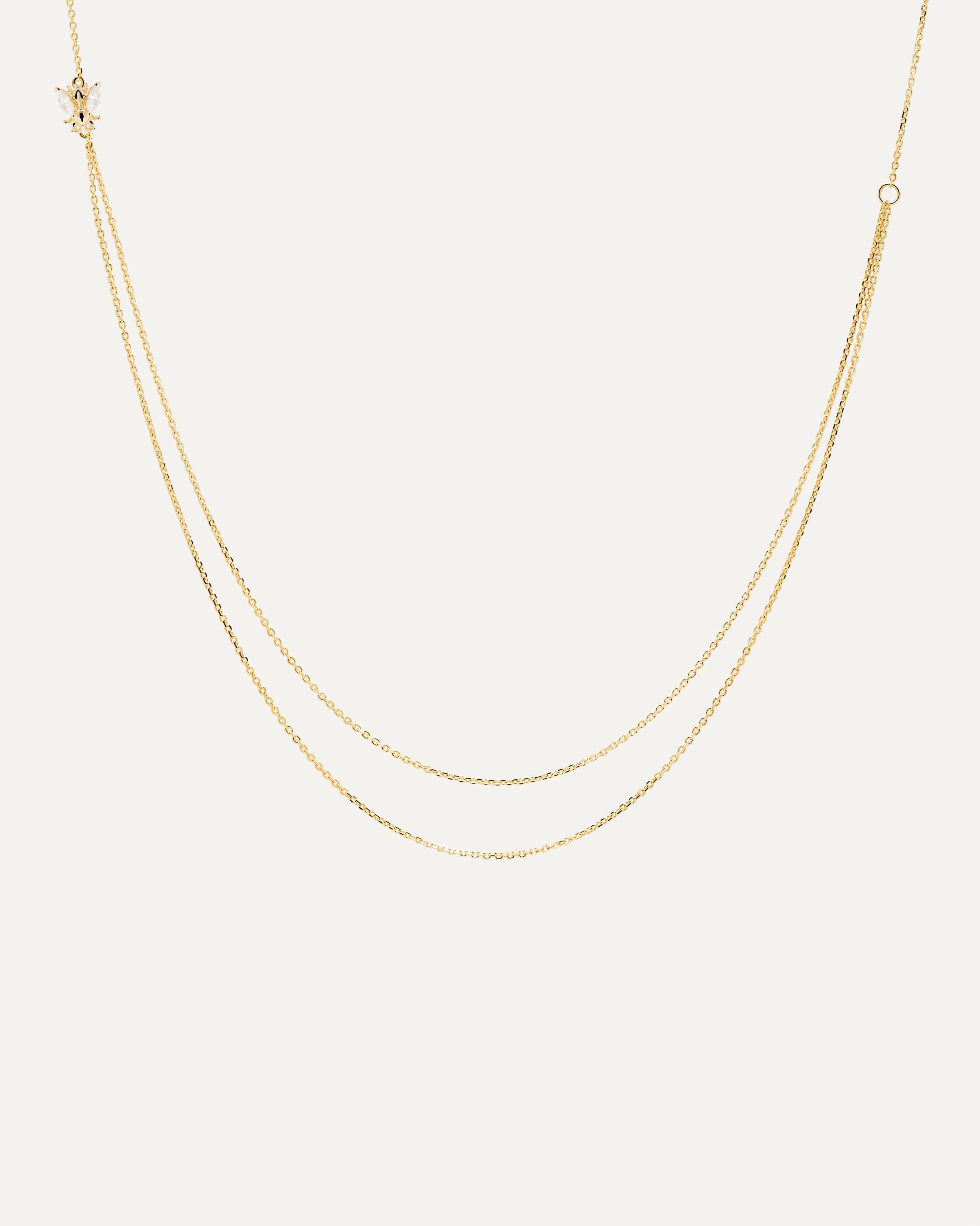 Breeze Gold Necklace for Women - 18K Gold Plated Dainty Chain Necklace - Perfect for Everyday Wear, Date Night & Gift Giving