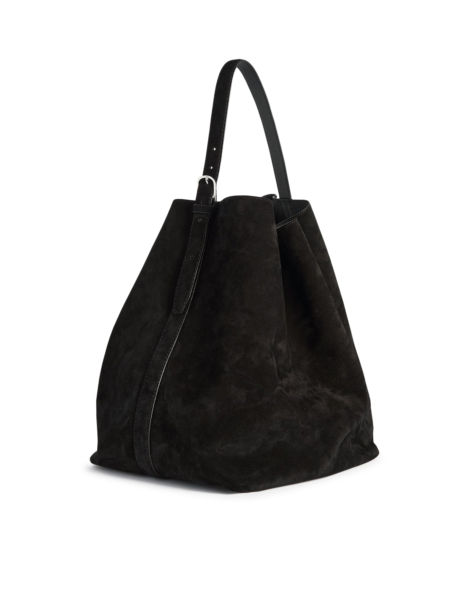 Stylish Leather Belted Tote Bag in Espresso Brown - Perfect for Work, Travel & Everyday Use