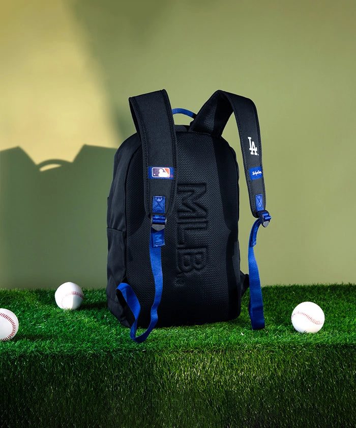 MLB Los Angeles Dodgers Official Laptop Backpack 15.6 Inch - Stylish College School Bag for Men & Women - Perfect for Work, Travel & Sports Fans