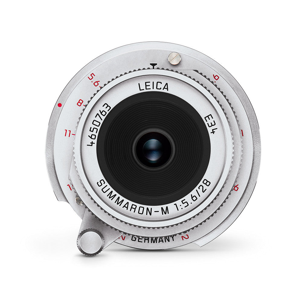 Leica Summaron M 28mm f/5.6 Lens - Silver Chrome Edition for Street & Travel Photography | Compact Rangefinder Prime Lens for Leica M Mount Cameras