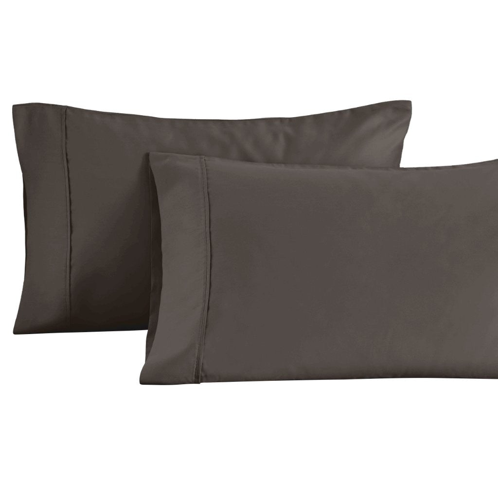 Premium 1400-1500 Thread Count Cotton Blend Pillowcase Set of 2 - Ultra Soft & Breathable Bedding for Side Sleepers & Hot Sleepers - Perfect for Master Bedroom, Guest Room & Luxury Hotels