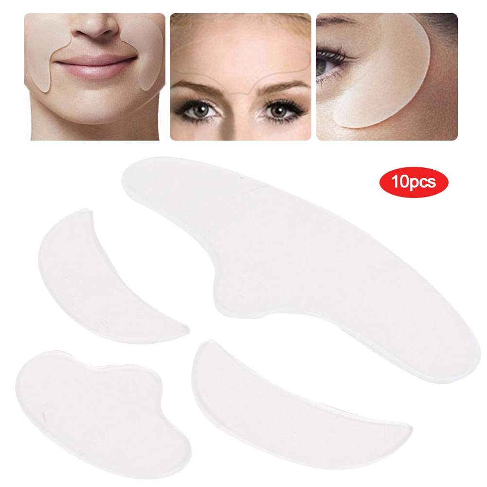 4Pcs Anti-Wrinkle Silicone Face Patches - Washable & Skin-Friendly for Eye & Face Care | Beauty Lifting at Home
