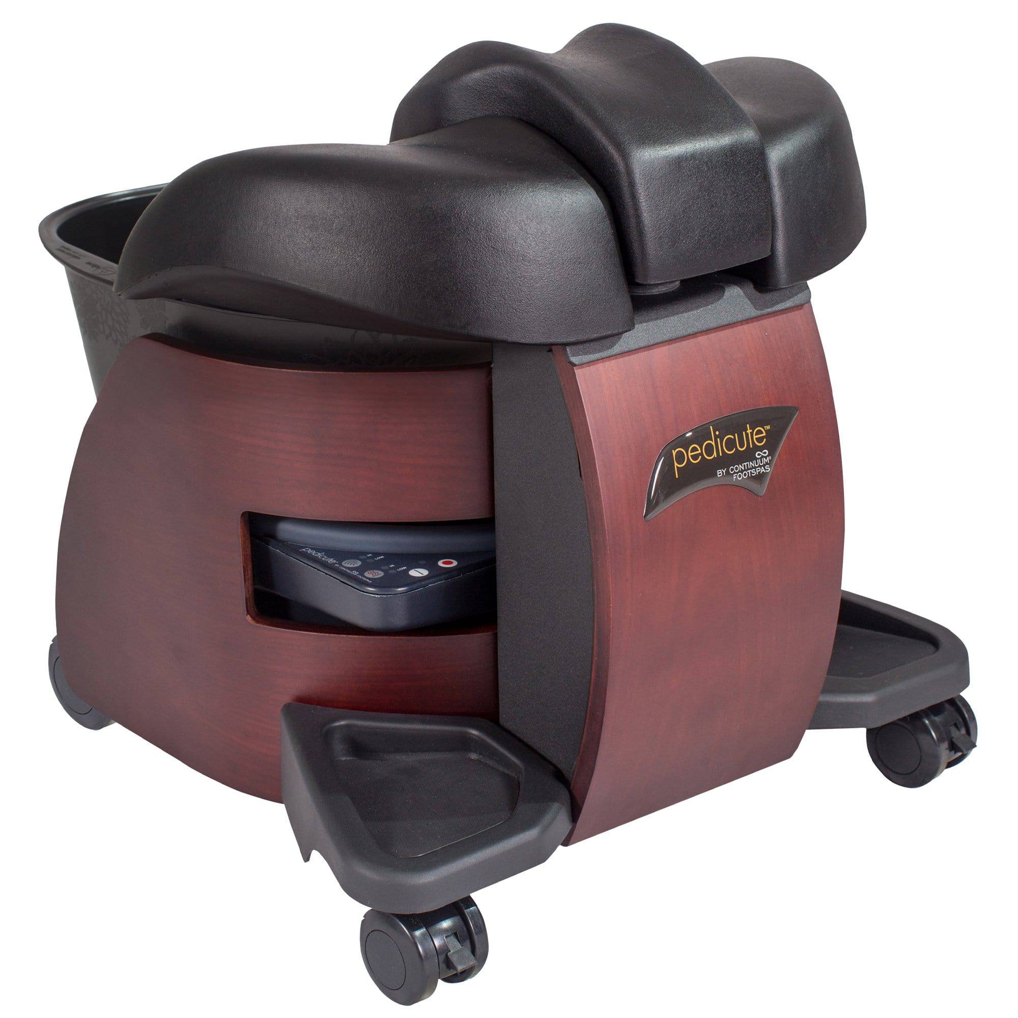 Portable Pedicure Foot Spa for Home Use - Continuum Pedicure Foot Bath with Massage & Bubbles for Relaxation & Foot Care - Perfect for At-Home Spa, Gift & Self-Care