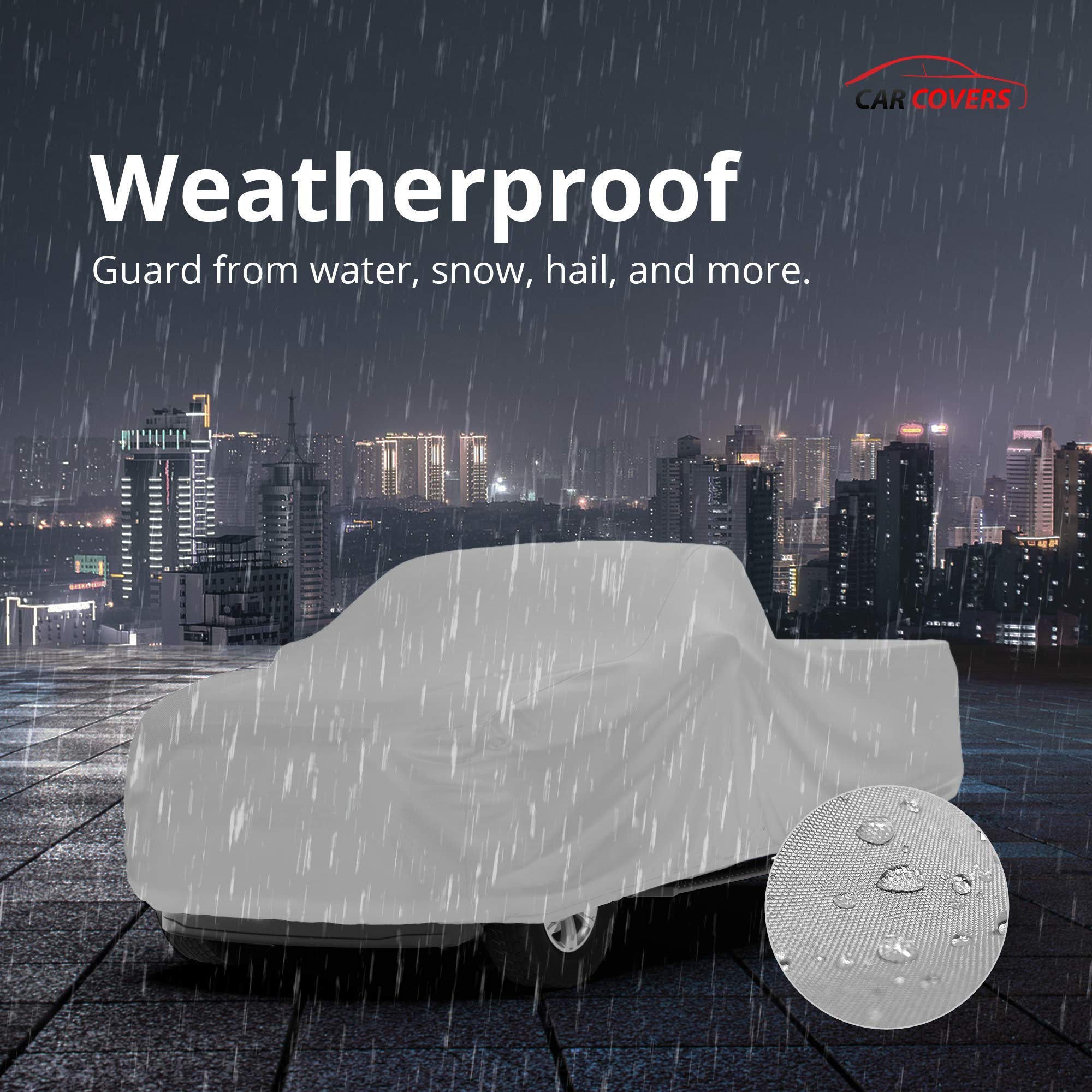 2003 GMC Sonoma Regular Cab Weatherproof Truck Cover with Theft Cable Lock - Outdoor Car Accessories for All-Season Protection & Security