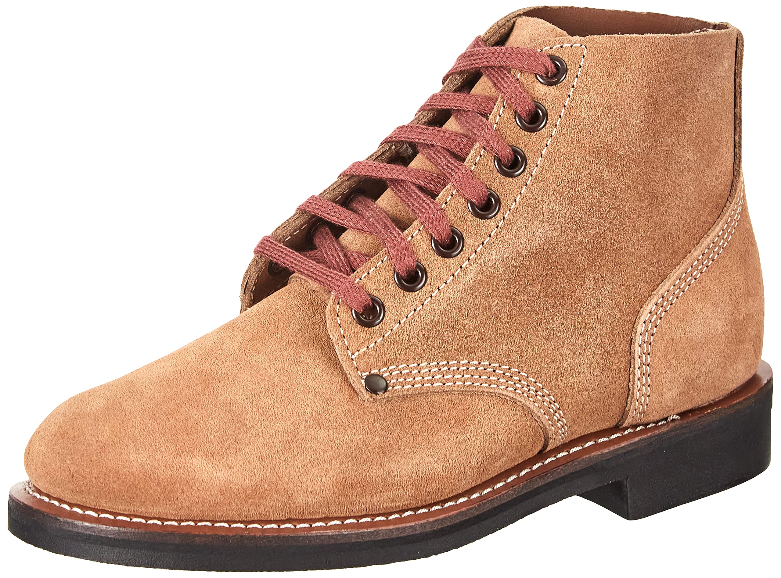 Mil-Tec American 'Rough Out' Ankle Boots - Durable Military Style Boots for Men (US Size) - Perfect for Hiking, Outdoor Work & Tactical Use