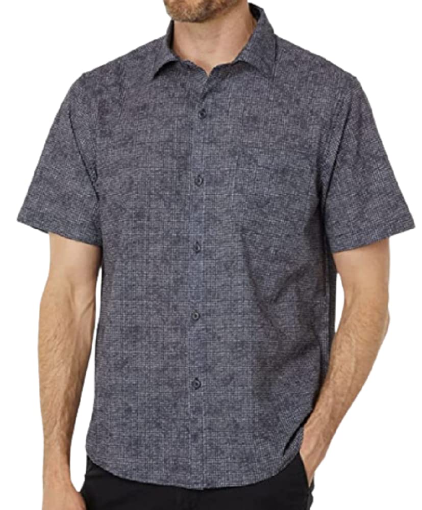 Tommy Bahama Men's Coast Tiles Camp Shirt - Lightweight Hawaiian Style Button Down Shirt for Beach Vacation, Summer Parties & Casual Wear