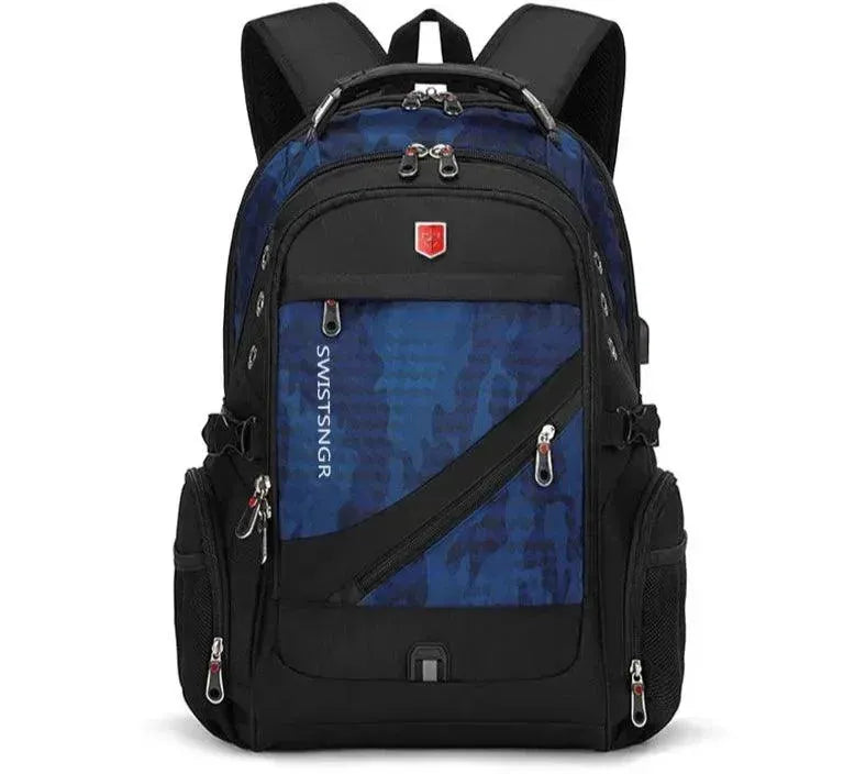 Waterproof Laptop Backpack with USB Charging Port - 17 Inch Laptop Backpack for Men & Women - Durable Travel Backpack for Work, School, College & Outdoor Adventures