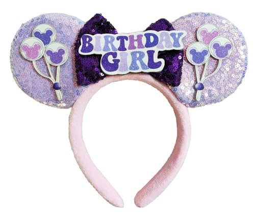 Birthday Girl-soft Flannel -Purple