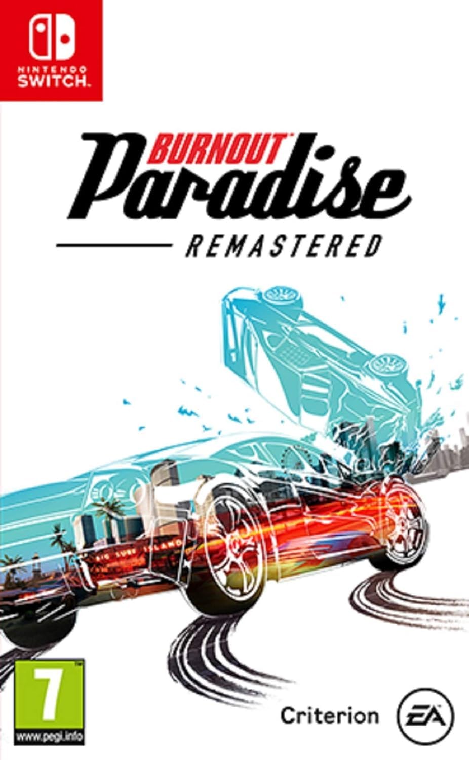 Burnout Paradise Remastered - Nintendo Switch Game | Open-World Racing & Stunt Driving | Perfect for Gaming Parties & Road Trip Entertainment