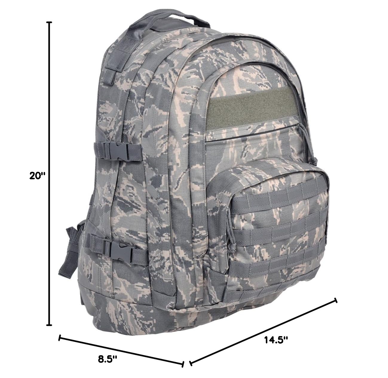 Sandpiper of California Three Day Elite Backpack - Durable Travel Backpack for Men & Women, Water-Resistant Hiking Backpack with Laptop Compartment - Perfect for Camping, Hiking, Business Trips & Daily Commute