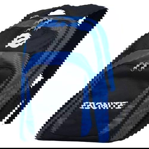 Premium Ebonite Backpack - Durable & Stylish Black Royal Design for School, Travel & Outdoor Adventures