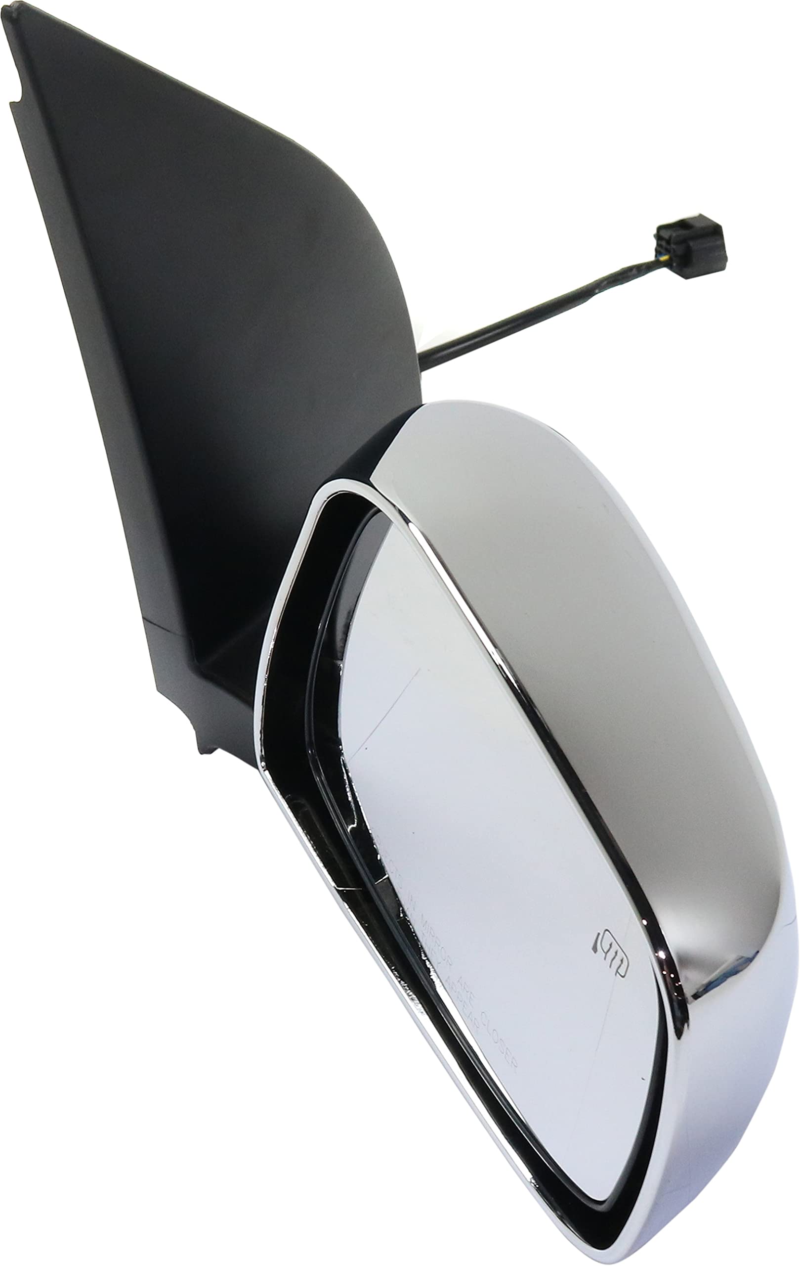 Kool Vue Power Heated Side Mirrors for Nissan Frontier 2011-2019 - Driver & Passenger Side Chrome Replacement - Defogging & Winter Driving Safety Upgrade