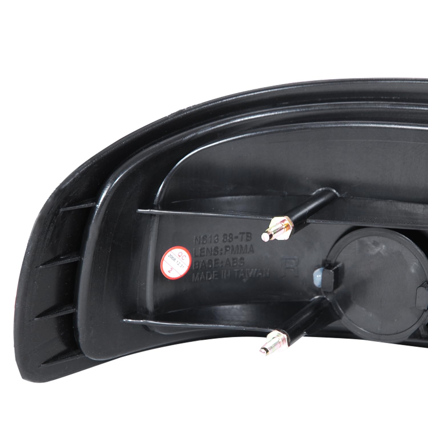 Spec-D Tuning Red Clear Lens Tail Lights for 1989-1994 Nissan 240SX S13 2DR Coupe - Left & Right Pair Assembly | High-Performance LED Lights for Enhanced Visibility & Style | Perfect for Night Driving, Car Shows & Custom Builds
