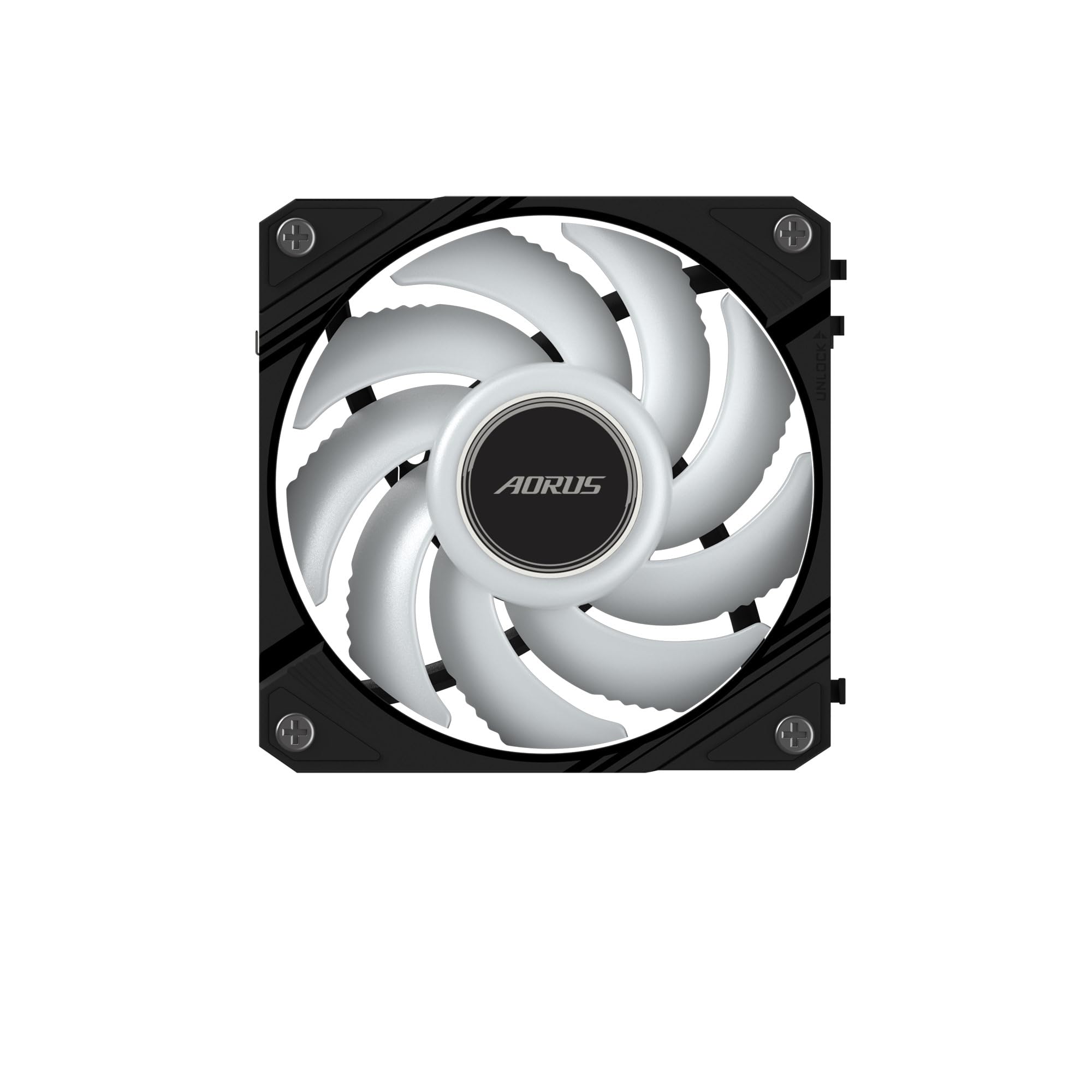 AORUS 120mm EZ Chain Fan - Hydro Bearing PC Case Fan for Gaming & Cooling