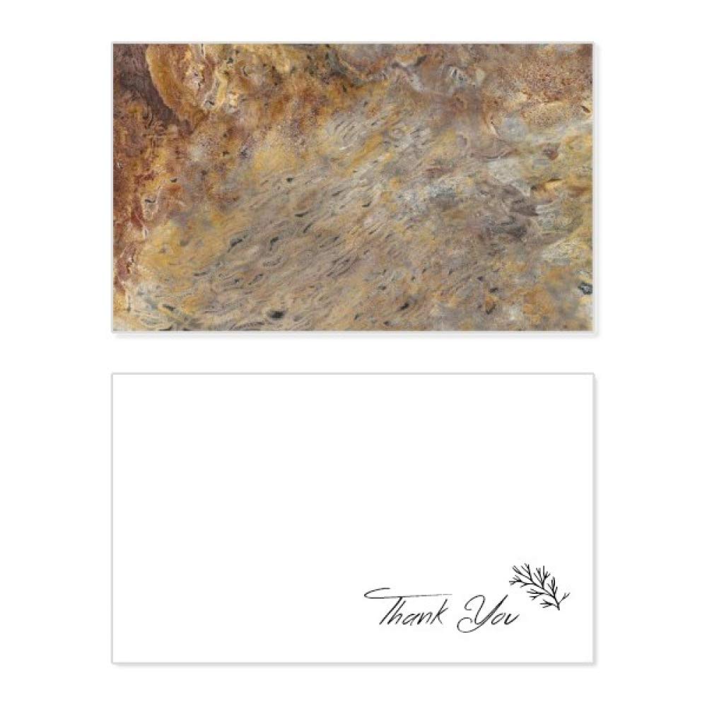 Elegant Grey Marble Pattern Thank You Cards - Birthday, Wedding, Appreciation Greeting Cards with Floral Illustration - Perfect for Anniversaries, Graduations & Special Occasions