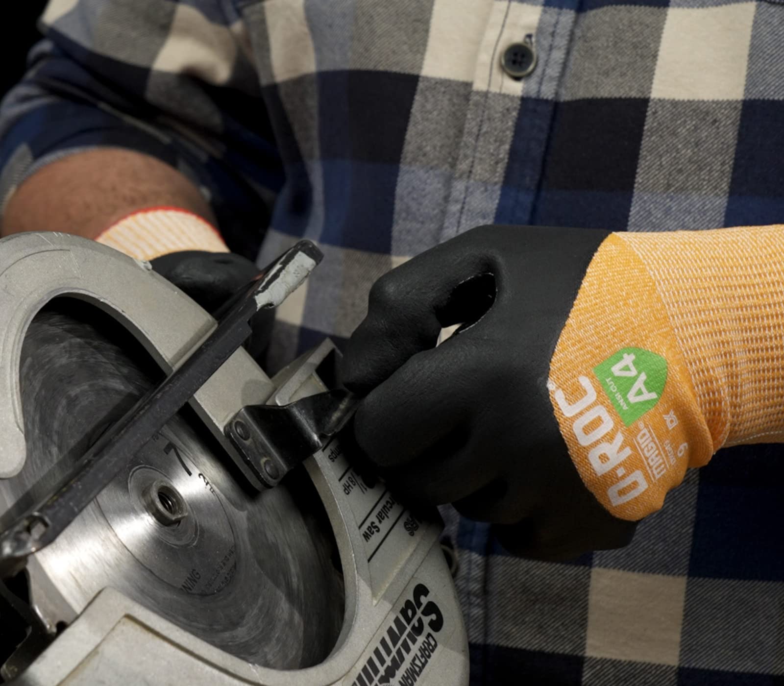**ANSI A4 Oil & Liquid Absorbing TriTek Work Gloves - MAGID D-ROC, 24 Pairs, Size 11/2XL (DXG49) - Ideal for Automotive, Construction & Industrial Use**