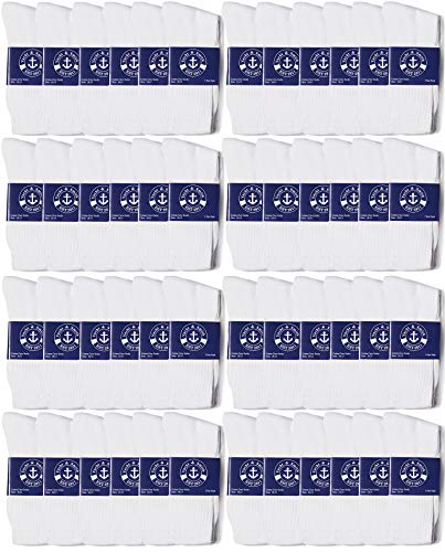 48 Pairs Men White