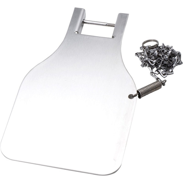 Haws SP220SS Stainless Steel Foot-Operated Eyewash Station Assembly - Ideal for Laboratories, Factories & Emergency Safety Stations