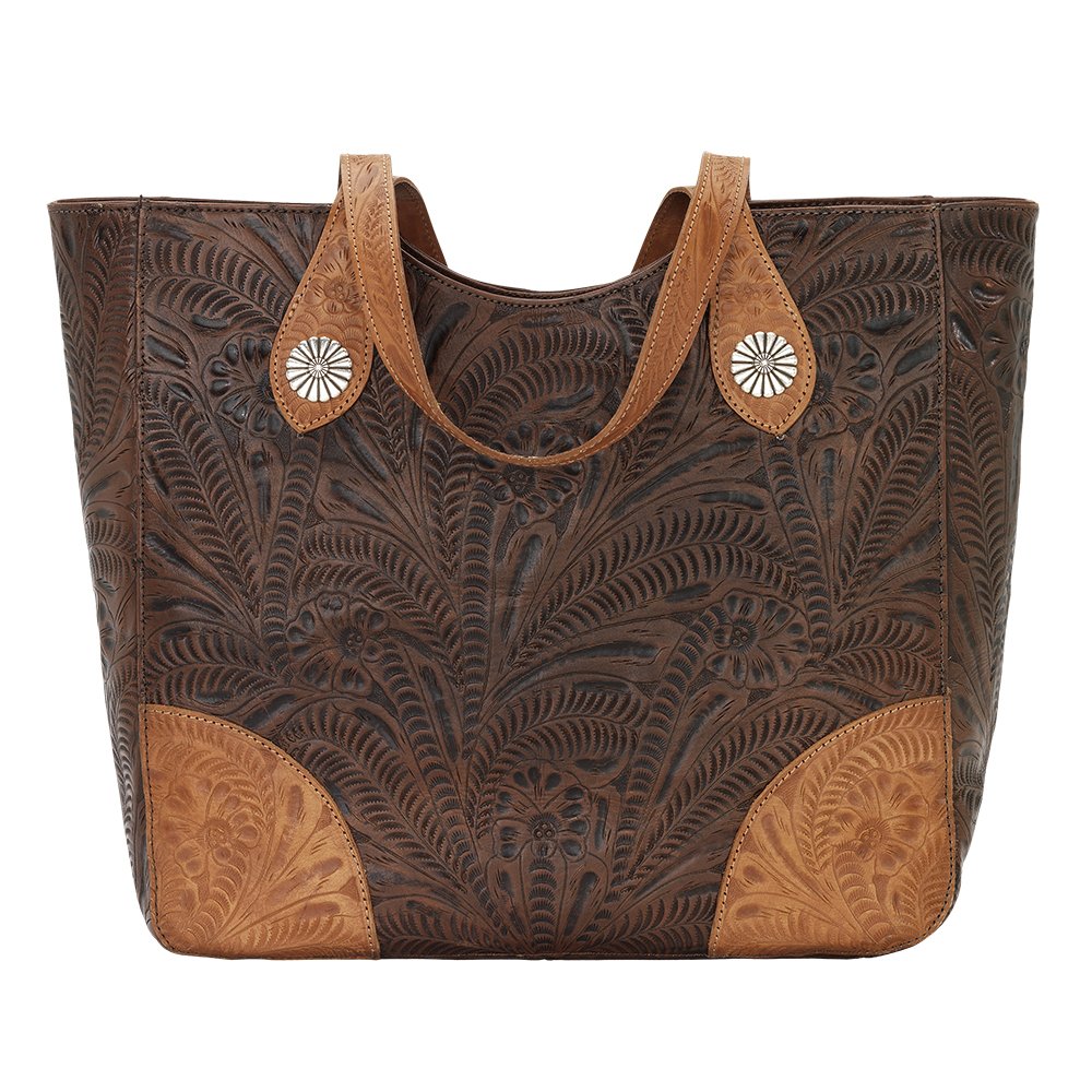 Annie's Secret Collection Large Zip Top Tote Bag - Stylish & Spacious Women's Handbag for Work, Travel & Shopping | American West Fashion Accessories