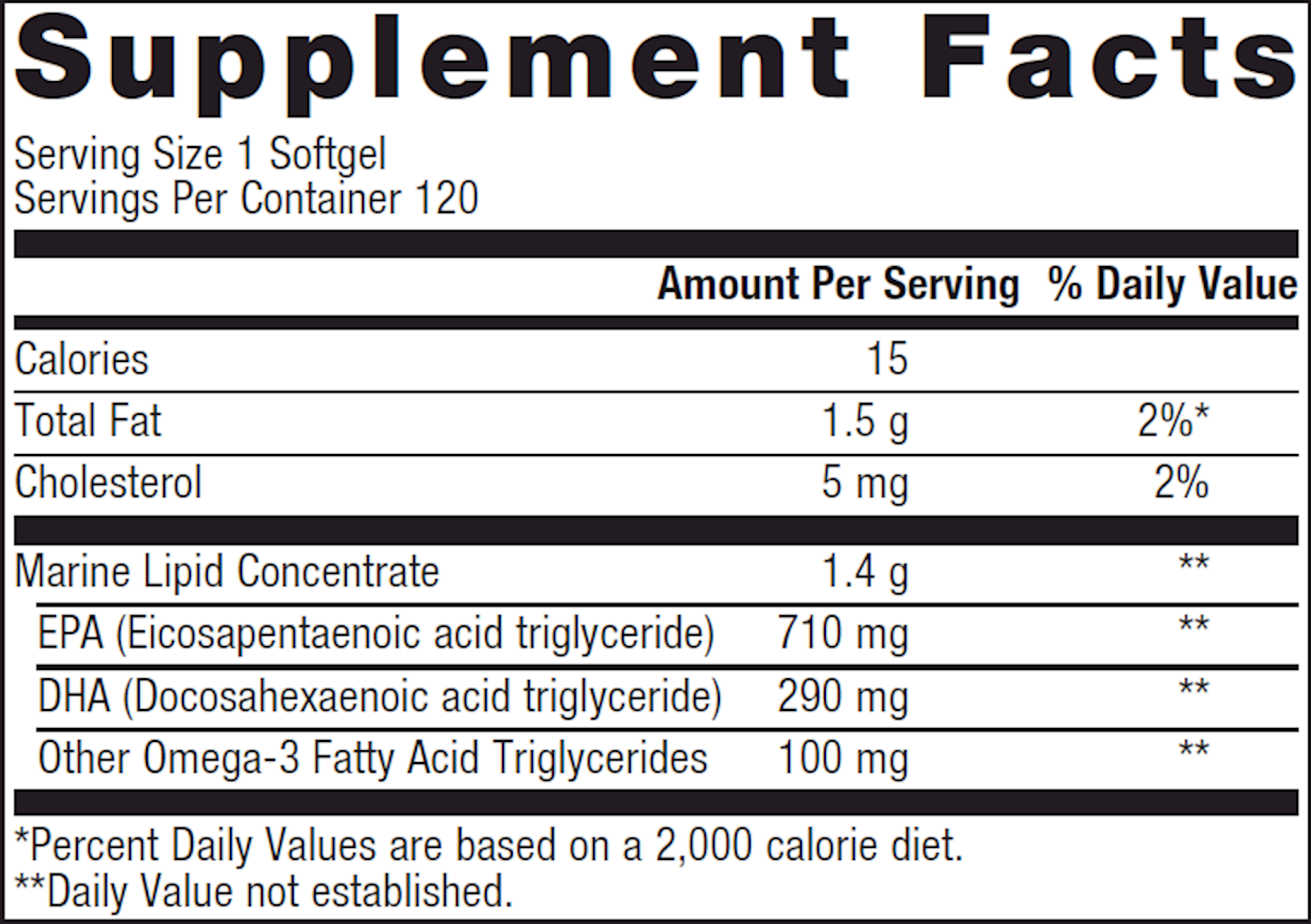 OmegaGenics® EPA DHA 1000 - High Potency Fish Oil Supplement for Heart & Brain Health | Supports Cognitive Function & Cardiovascular Wellness | Perfect for Daily Wellness Routine & Active Lifestyle