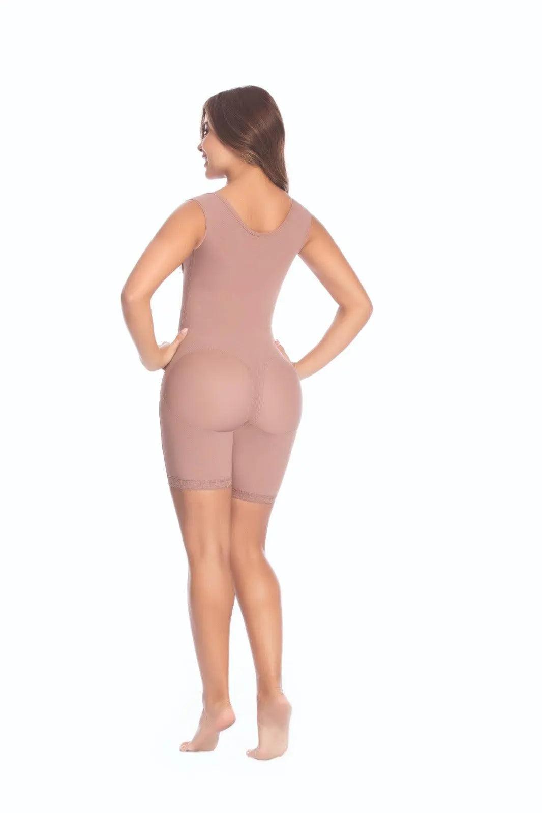 Prada BBL Fajas Mid Thigh Shapewear #09272 - Slimming Body Shaper for Women, Tummy Control & Butt Lifting - Perfect for Postpartum, Workout & Everyday Wear