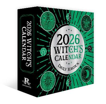 2026 Witch's Calendar - Daily Magick Planner with Moon Phases & Spells | Perfect for Wiccan Practitioners, Pagan Rituals & Witchcraft Beginners | Home Altar & Gift Idea