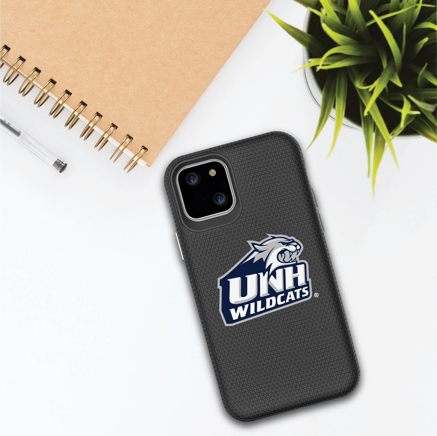 OTM Essentials Durable Shockproof Phone Case for iPhone 13 Pro Max - University of New Hampshire Design - Perfect for College Students & Outdoor Activities