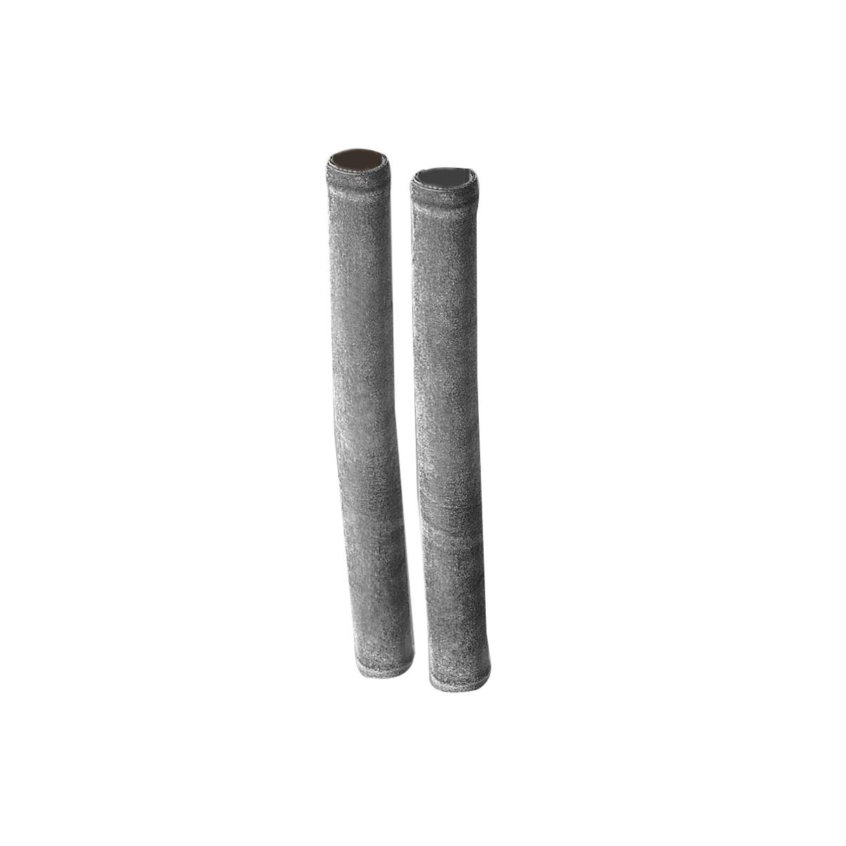 VOSAREA 2-Pack Non-Slip Refrigerator Door Handle Covers - Light Grey Anti-Skid Protector Gloves for Kitchen Appliances, Fridge, Microwave & Dishwasher - Perfect for Home, Office & Restaurant Use