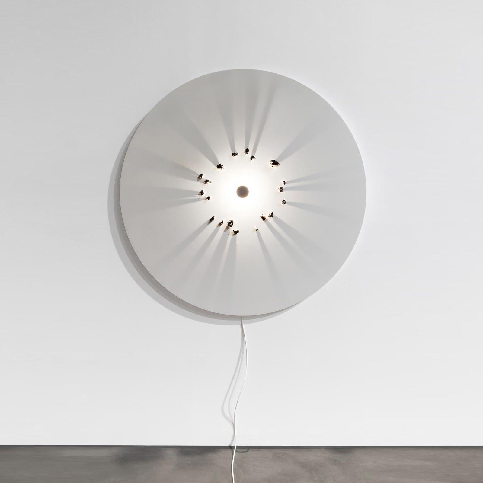 Black Hole Wall Lamp - Modern Space-Themed LED Night Light for Bedroom, Living Room & Office Decor