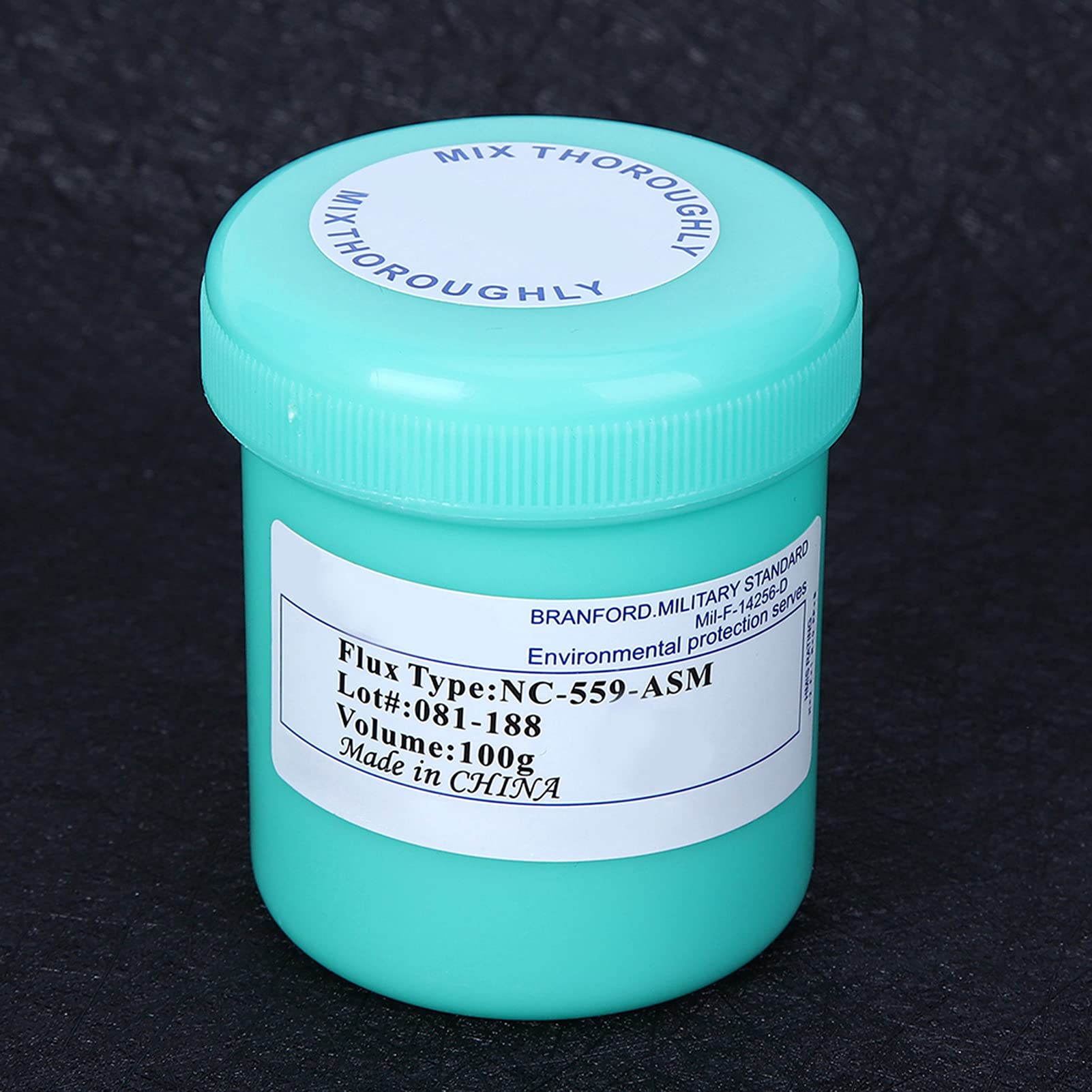 100g NC-559-ASM 28um No Clean Solder Flux Paste - Lead-Free Tin Cream for Phone & Electronics Repair - Ideal for PCB Rework, Soldering, and BGA Reballing