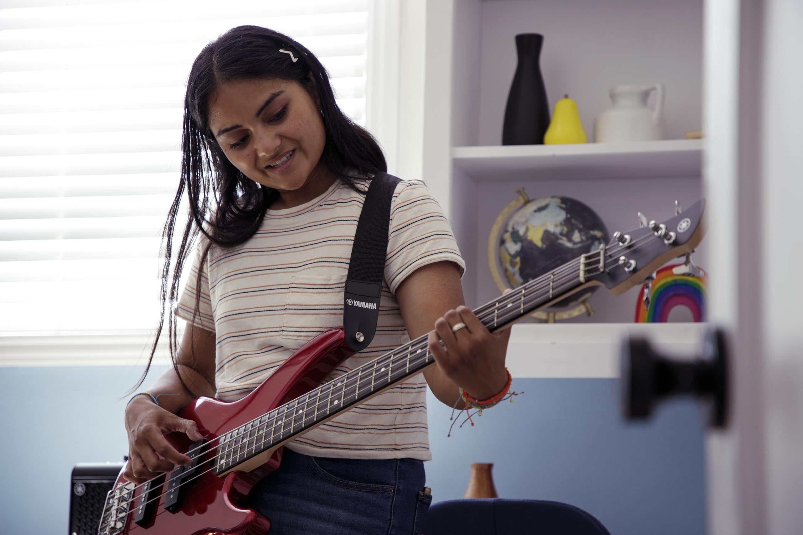 Yamaha TRBX174 RM 4-String Electric Bass Guitar - Professional Quality for Beginners & Intermediate Players | Perfect for Live Performances, Studio Recording & Practice Sessions