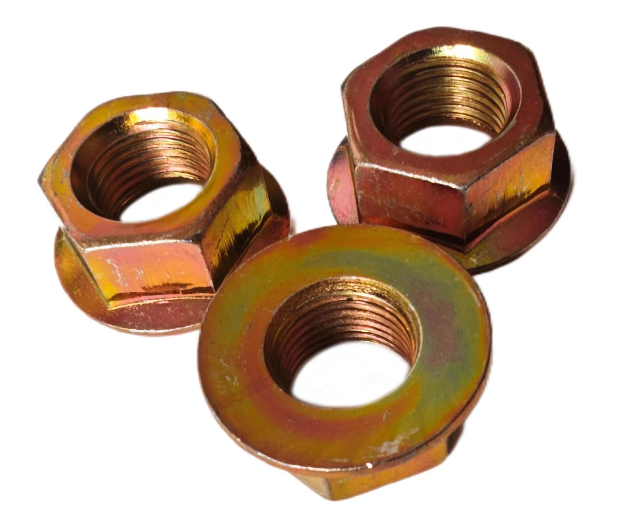 (3 Pack) Spindle Blade Nut Replacement for Cub Cadet Zero Turn Mower RZT 50, RZT 54, RZT42 Models - Durable Lawn Mower Parts for Smooth Cutting Performance - Perfect for Home Lawn Care and Professional Landscaping