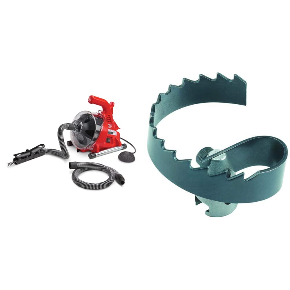 RIDGID PowerClear 120-Volt Drain Cleaning Machine Kit with 63025 T-209 2