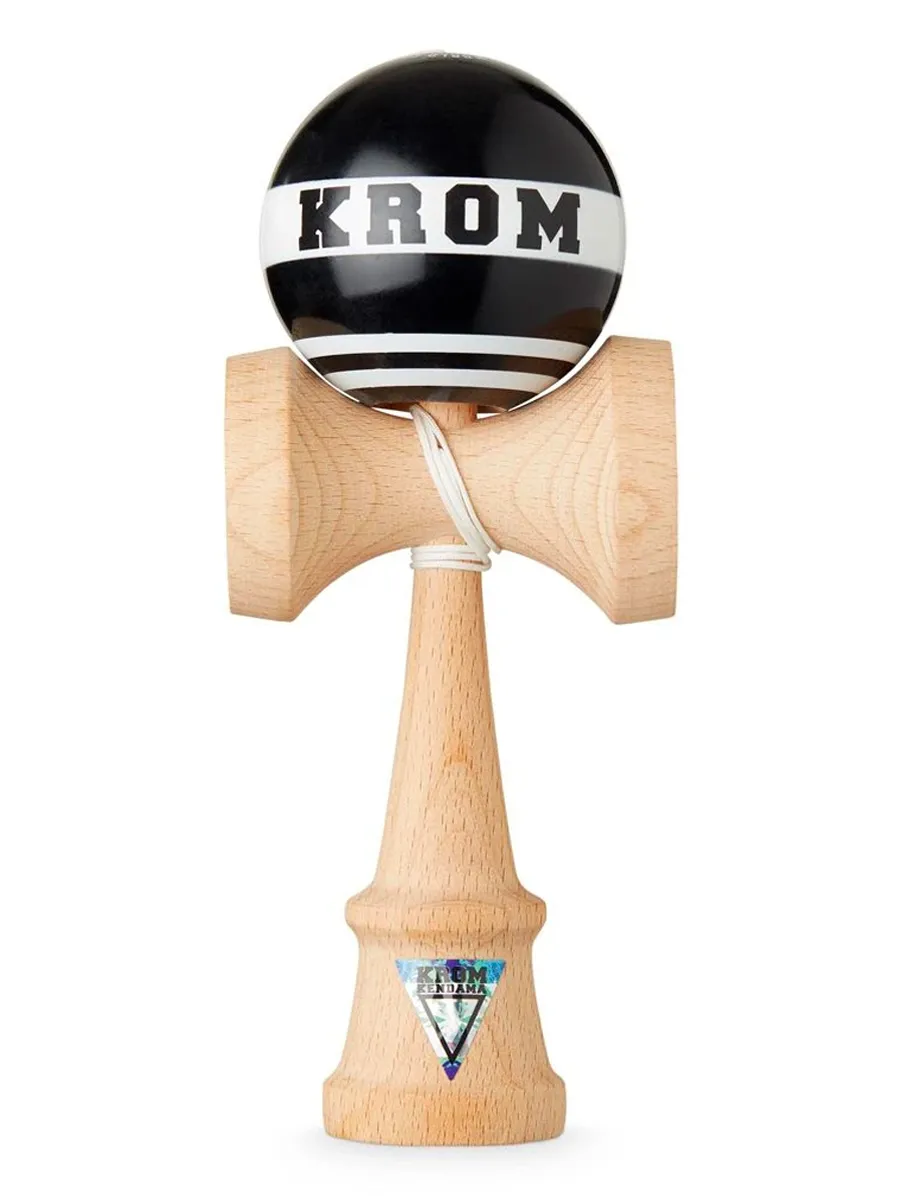 Krom Strogo Kendama - Premium Wooden Skill Toy for Beginners & Pros - Perfect for Juggling, Tricks, and Stress Relief