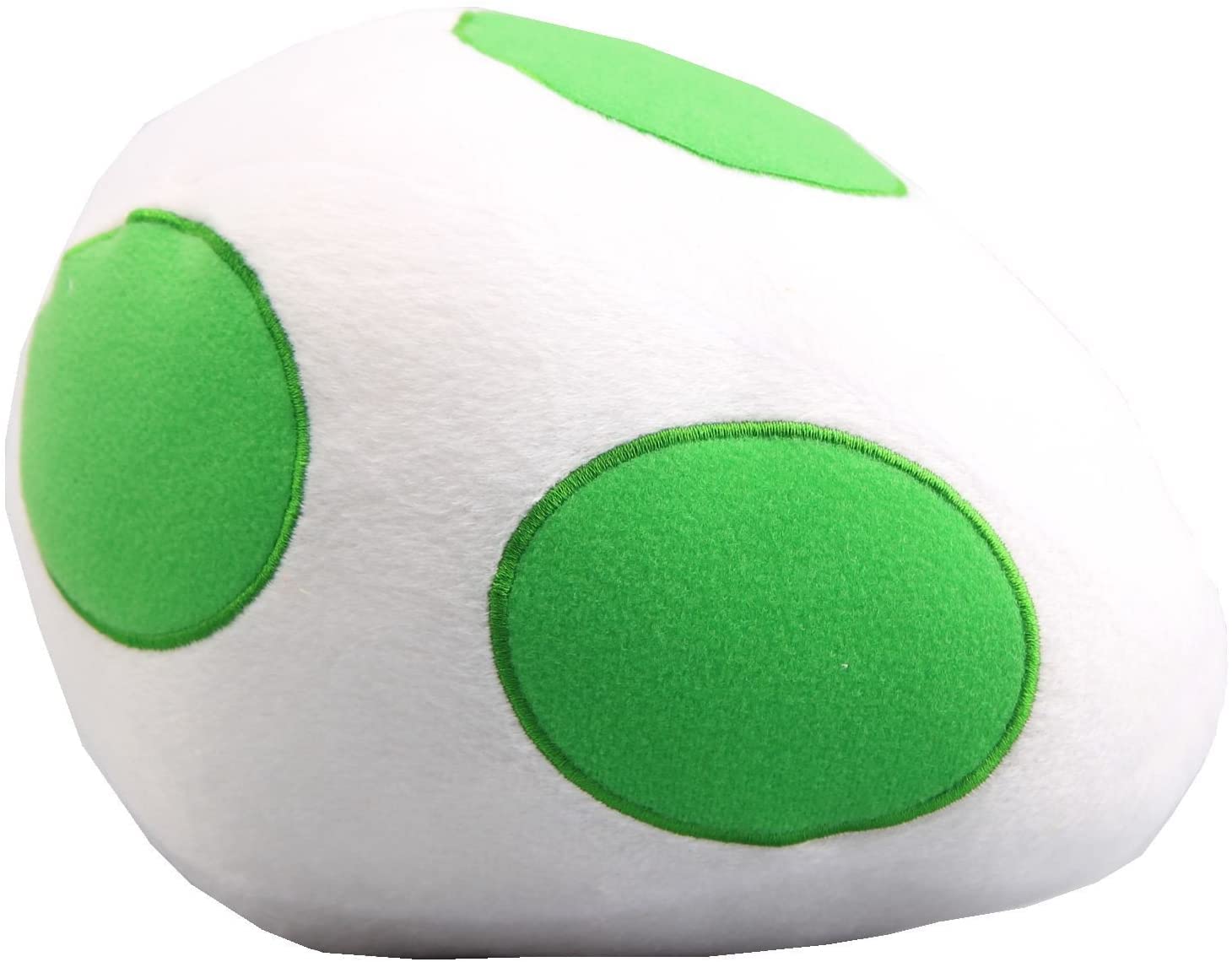 Green Yoshi Egg Plush Toy 8 Inch - Super Mario Bros Collectible Soft Stuffed Animal for Kids, Gift for Gamers & Nintendo Fans - Perfect for Bedroom Decor, Party Favors & Video Game Themed Rooms