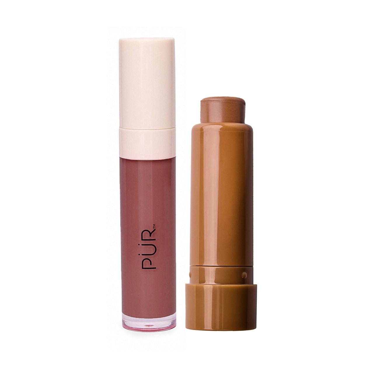 Glossy Lip Tint & Silky Tint Duo - Long Lasting Hydrating Lip Stain Set for Daily Wear, Date Night & Special Occasions