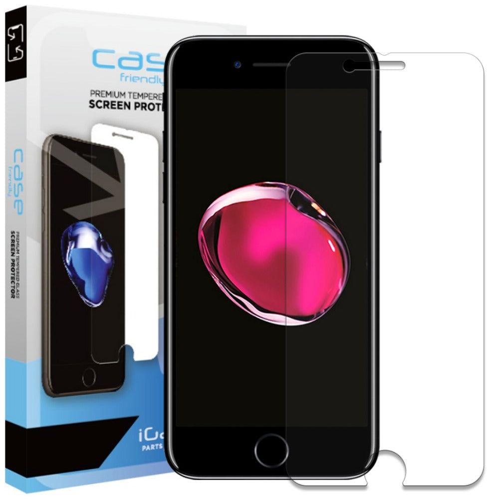 Ultra Clear Glass Screen Protector for iPhone 6/6s - Shatterproof & Bubble-Free - Perfect for Everyday Protection & Touchscreen Sensitivity