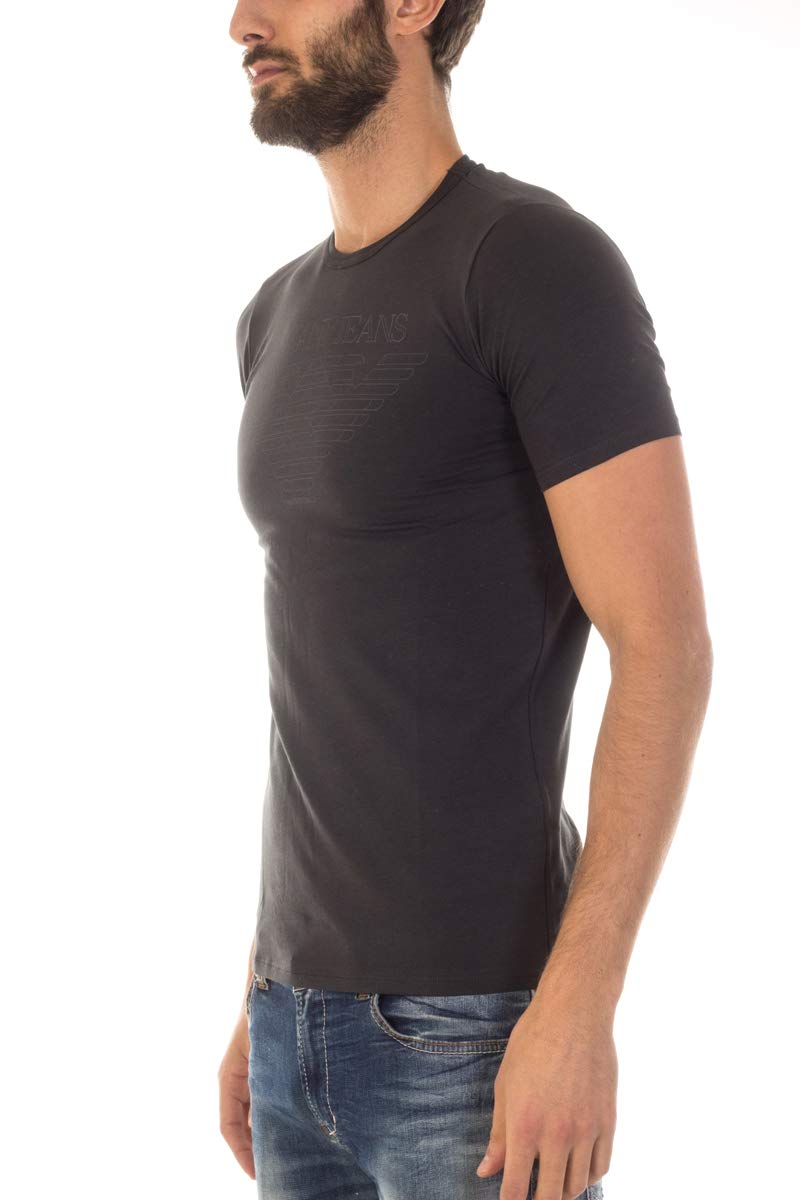 Premium Men's Italian Eagle Graphic T-Shirt - Bordeaux Red, Size Large - Casual Wear & Street Style Fashion