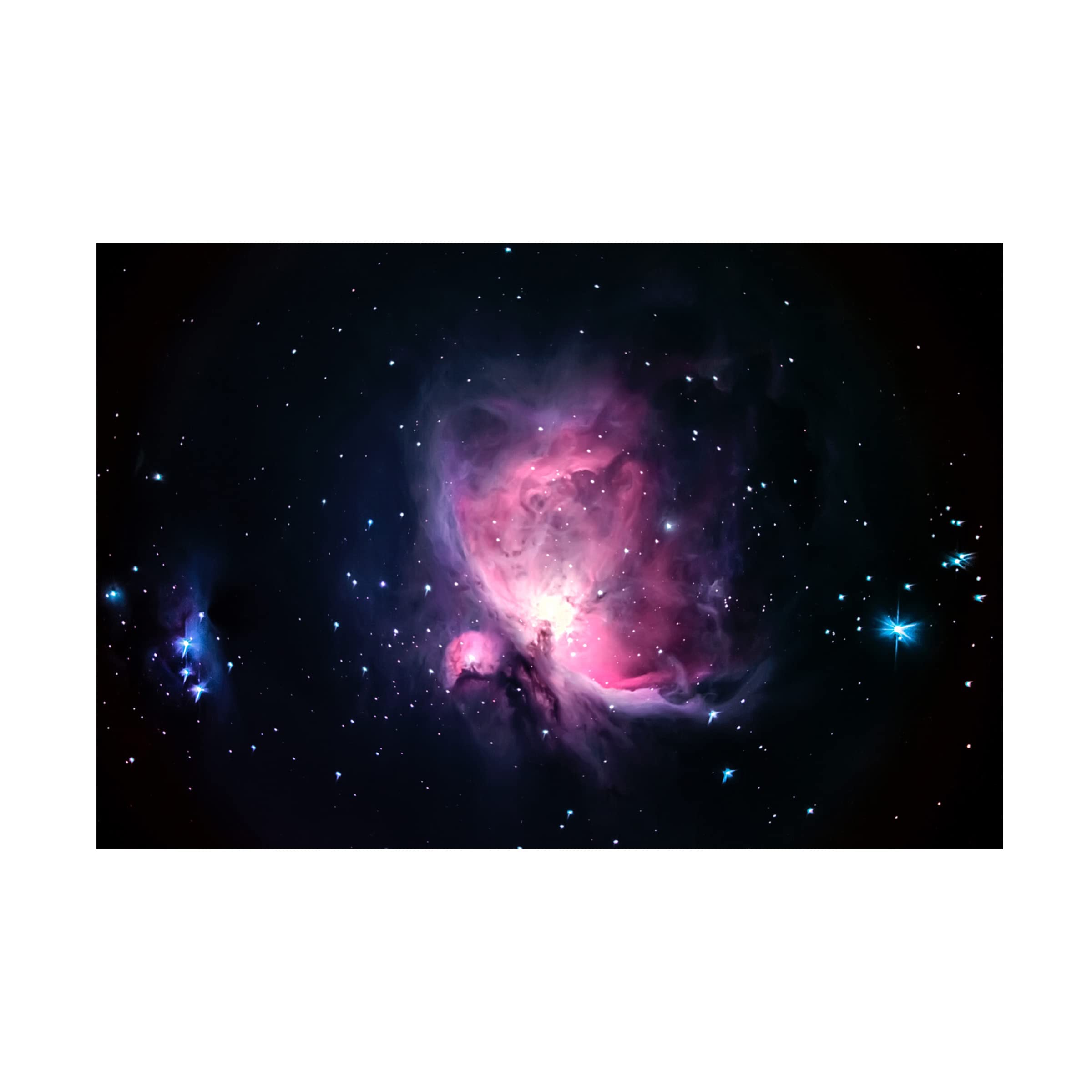 Trademark Fine Art 'Orion Nebula' Canvas Wall Art by Andrea Auf dem - Stunning Space Galaxy Decor for Living Room, Bedroom & Office