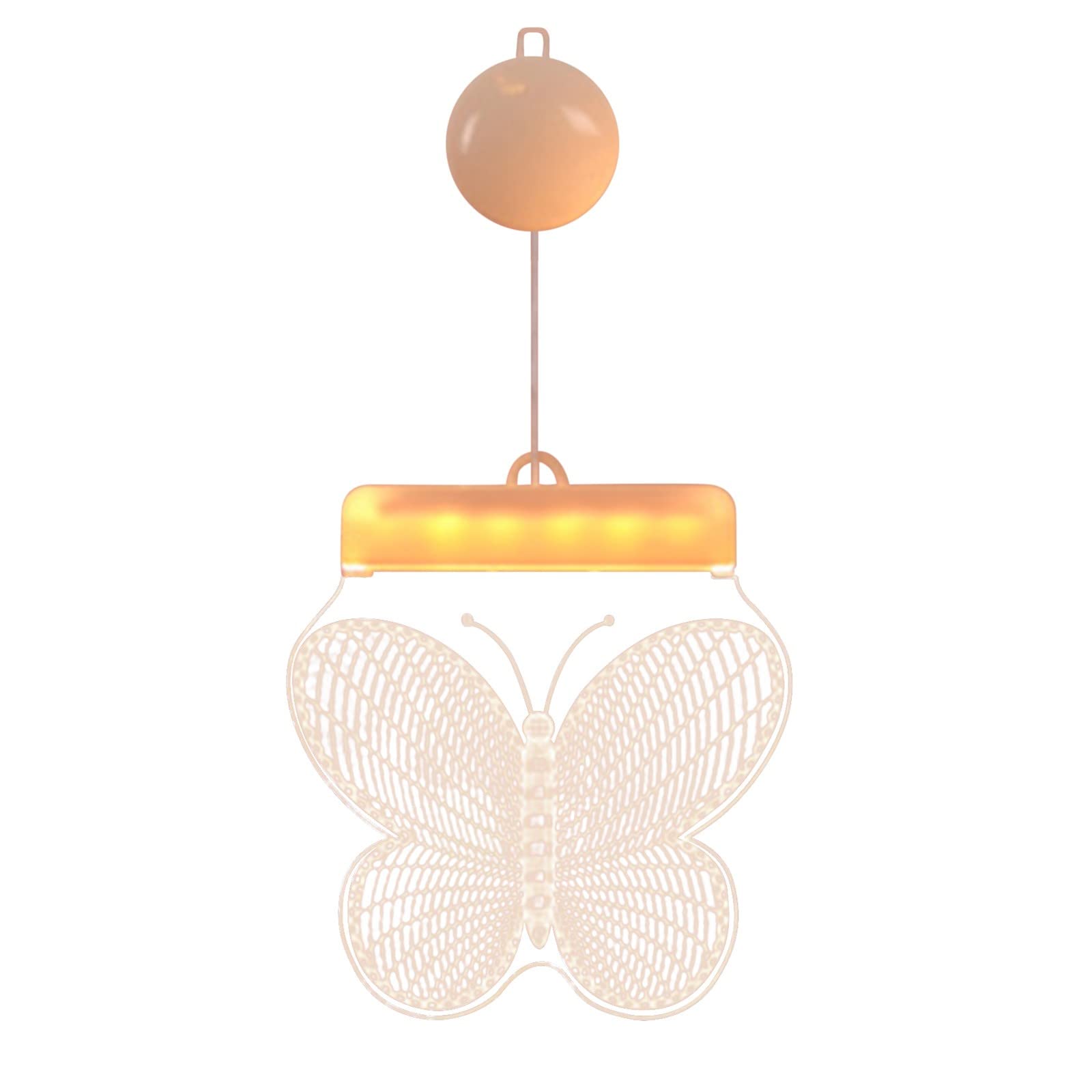 Celendi 3D LED Hanging Light for Romantic Bedroom Decor - Battery Operated Heart Shaped Indoor Lighting for Valentine's Day, Anniversary & Wedding Gift - Perfect for Bedside, Nursery & Cozy Home Ambiance