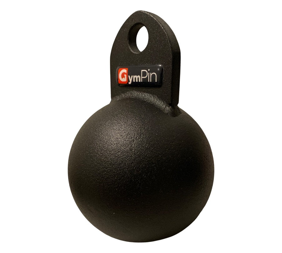70mm Grip Ball Attachment for D Handle Bar - Ergonomic GymPin Accessory for Strength Training & Weightlifting - Perfect for Home Gym, CrossFit, and Functional Fitness Workouts