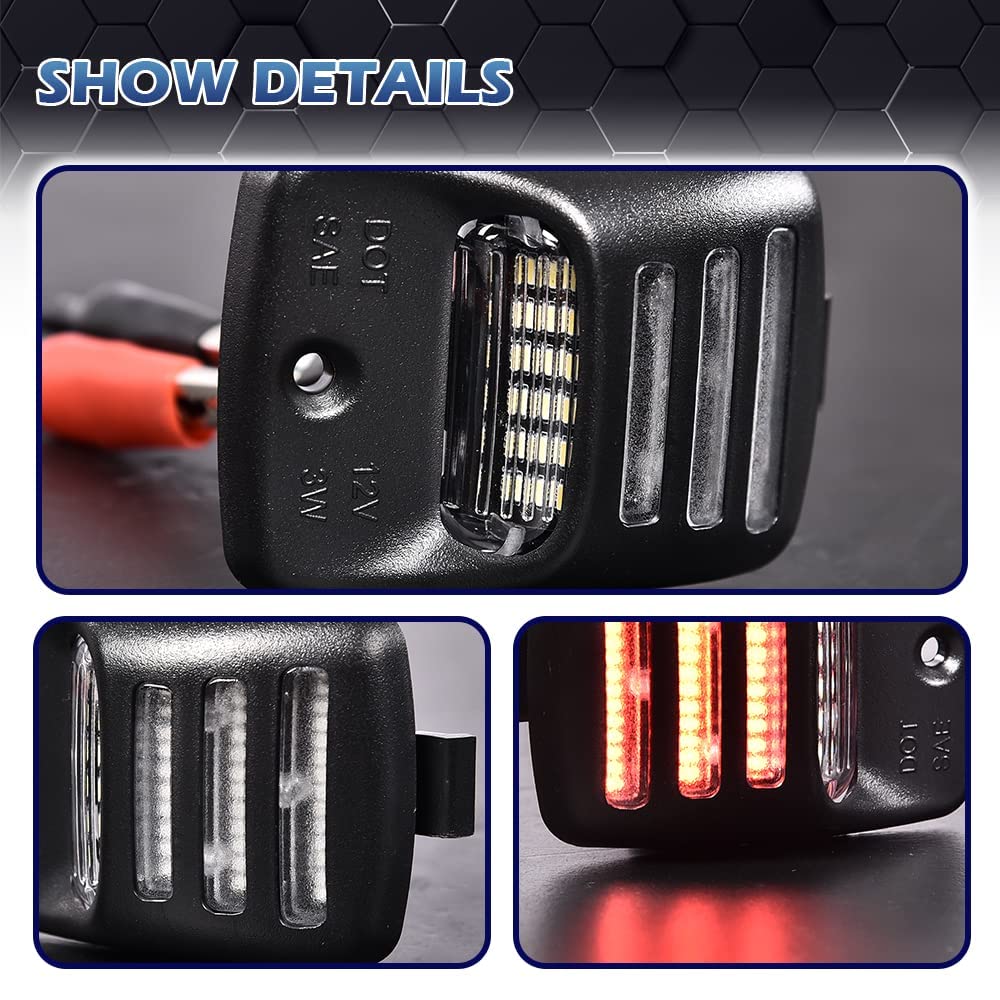 PIT66 LED License Plate Light Bulb - Compatible with 2005-2015 Toyota Tacoma & 2000-2013 Toyota Tundra - Super Bright White LED Replacement for Rear License Plate Lamp - Perfect for Night Driving & Enhanced Vehicle Appearance
