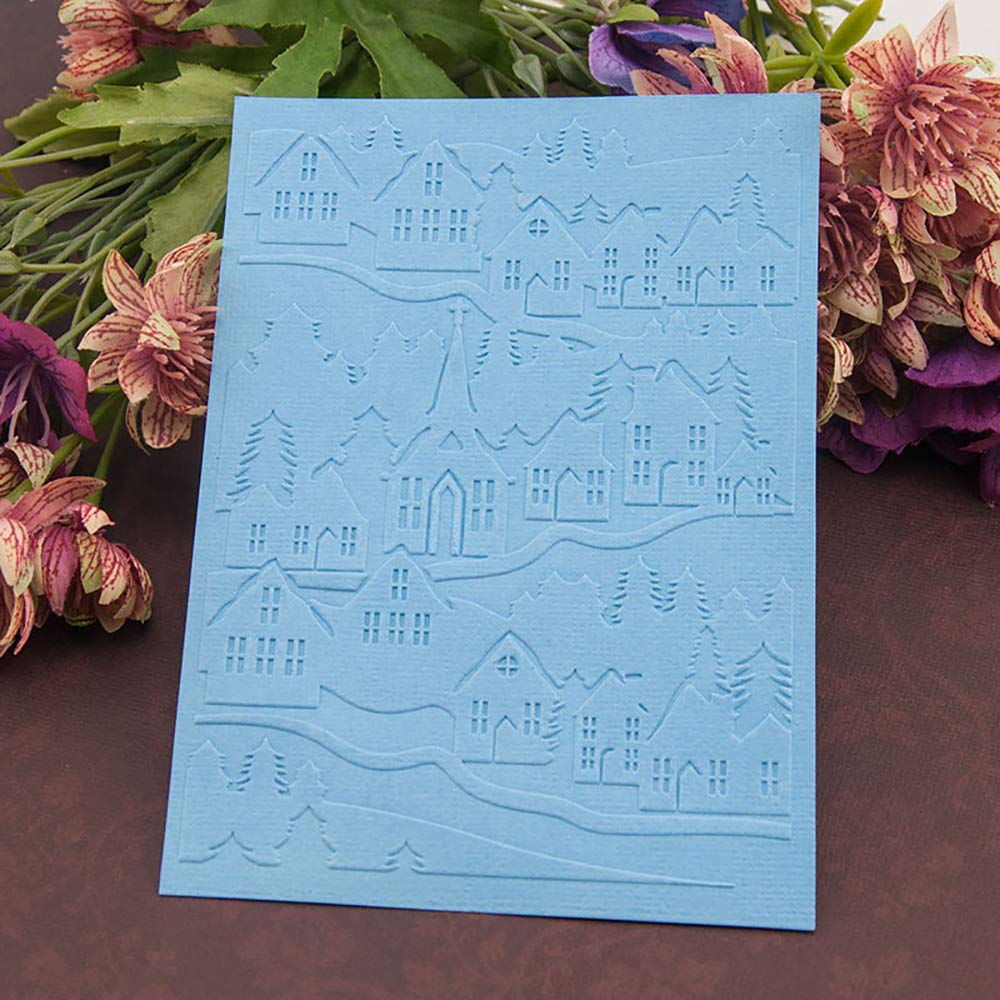 8Pcs Flower Leaf Butterfly Plastic Embossing Folders for DIY Scrapbooking - Card Making, Photo Album Decor, Paper Craft Stencils & Handmade Art Supplies (Perfect for Wedding Invitations, Greeting Cards, and Home Decor Projects)
