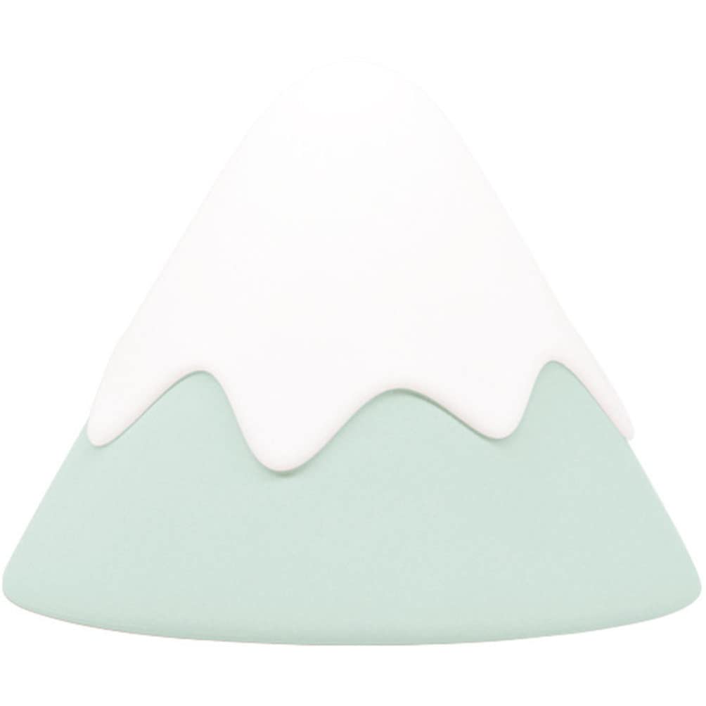 Rechargeable LED Night Light for Kids - Snow Mountain Shaped Nursery Lamp, Bedside Table Lamp for Baby Room | Perfect for Bedtime Stories, Night Feeding & Creating Soothing Atmosphere