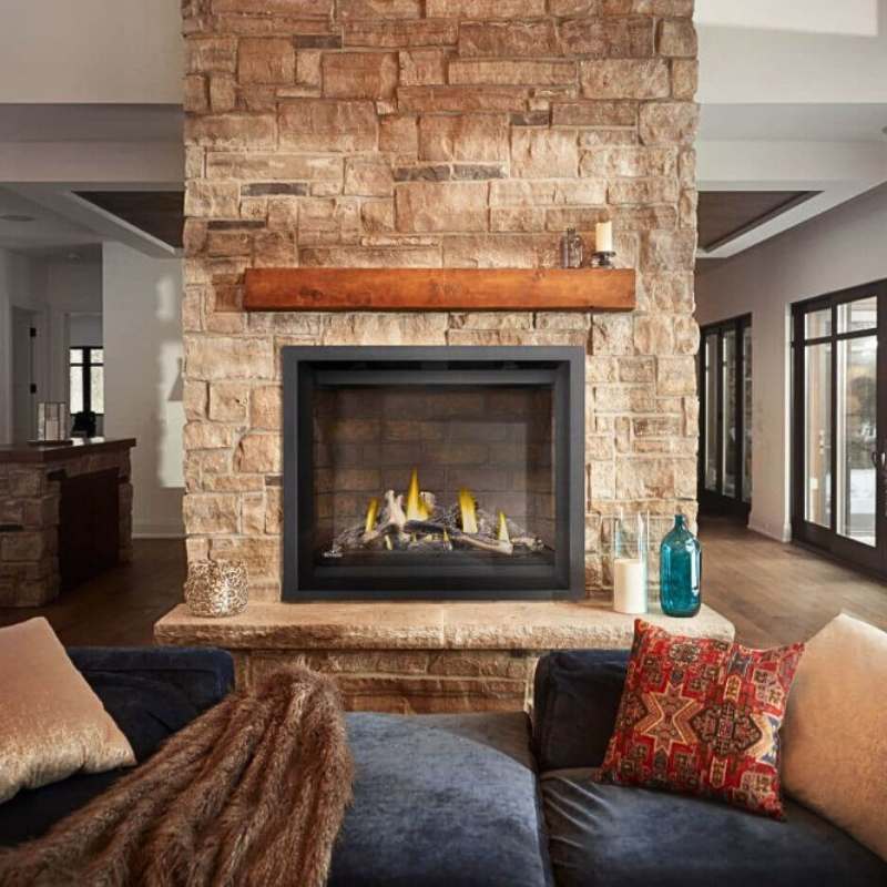 Napoleon Altitude X 42 Direct Vent Gas Fireplace - 42 Inch Natural Gas Fireplace Insert with Remote Control | AX42 1 | Perfect for Living Rooms, Bedrooms & Outdoor Patios