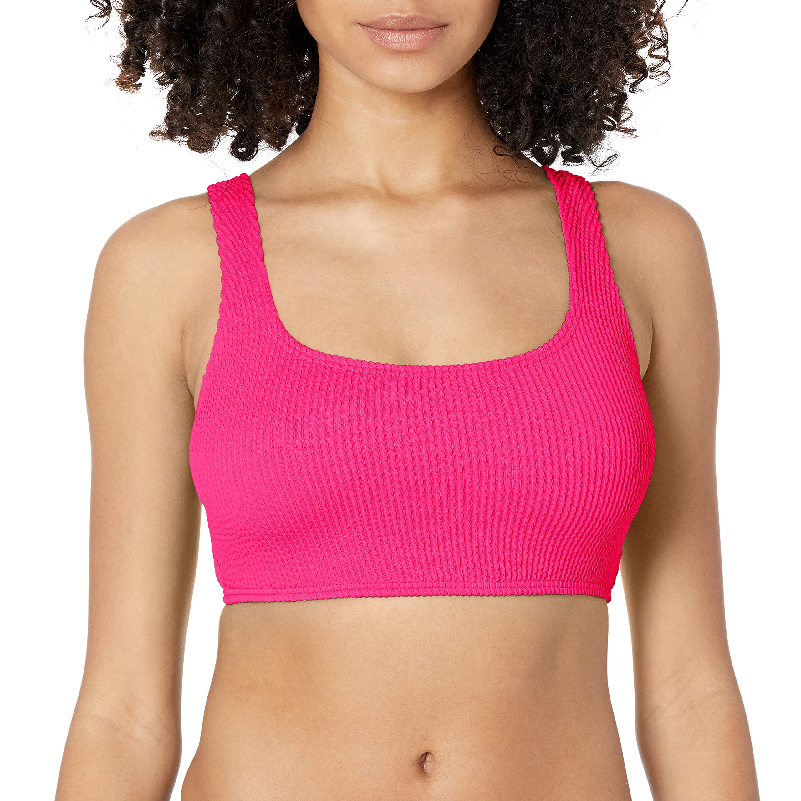 Billabong Women's High Crop Bikini Top - Comfortable Summer Swimwear for Beach, Pool & Surfing | Trendy Two-Piece Swim Top for Women